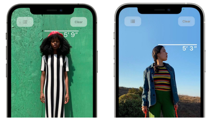 榕江苹果服务网点分享通过iPhone激光雷达测量身高方法教程 